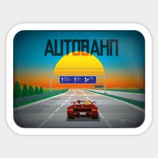 Autobahn Sticker